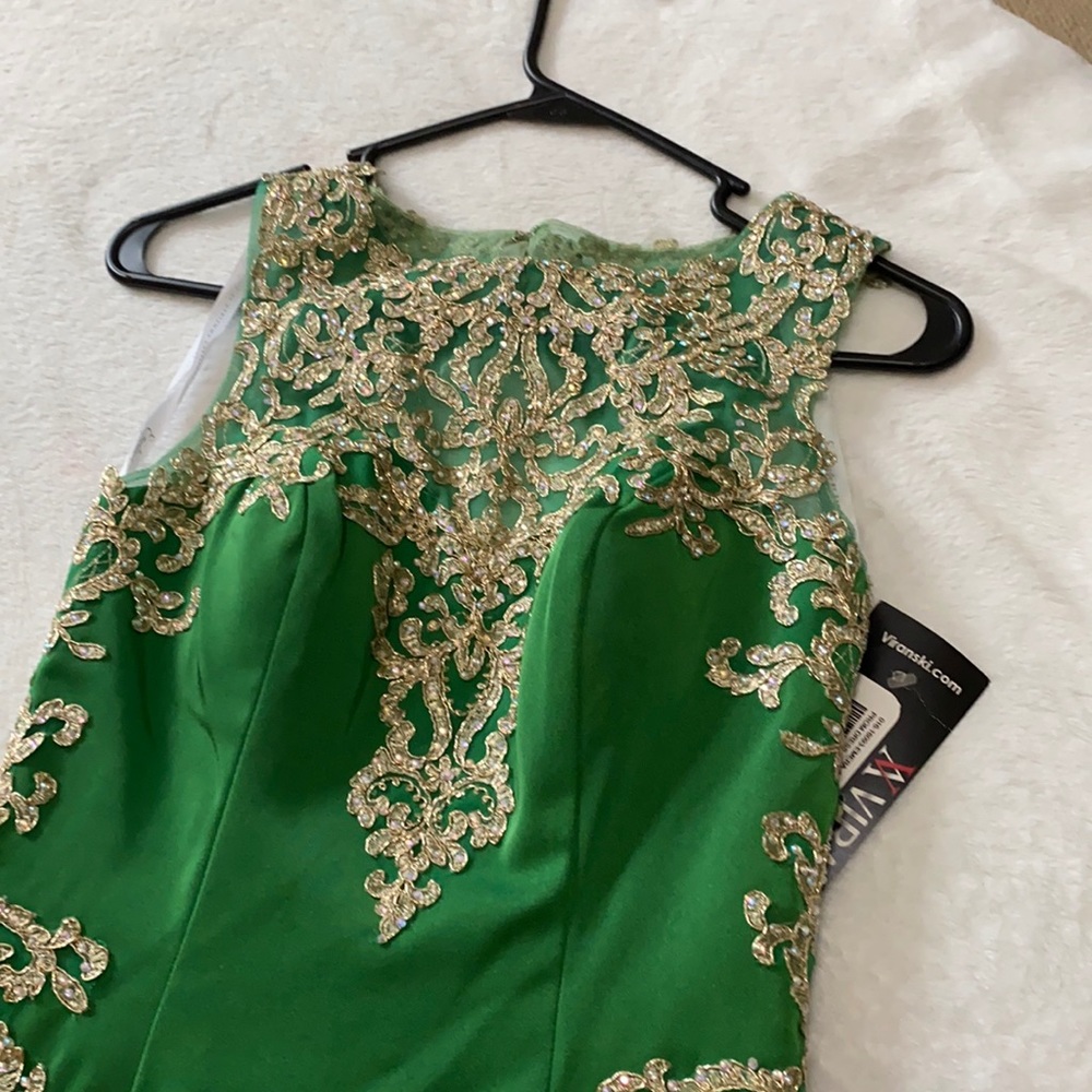 Emerald Green long gown